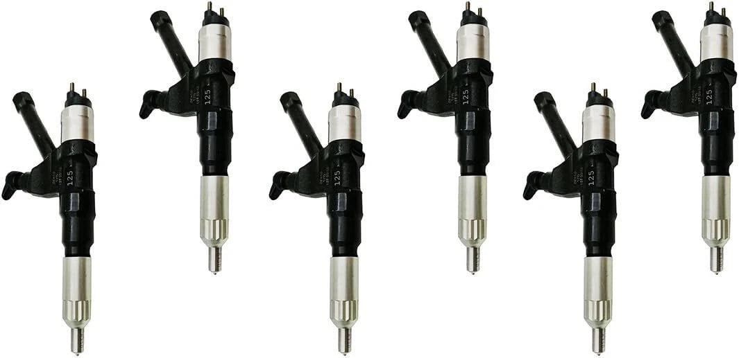 6X Fuel Injector 095000-5213 095000-5215 for Hino P11C (2000–2023)