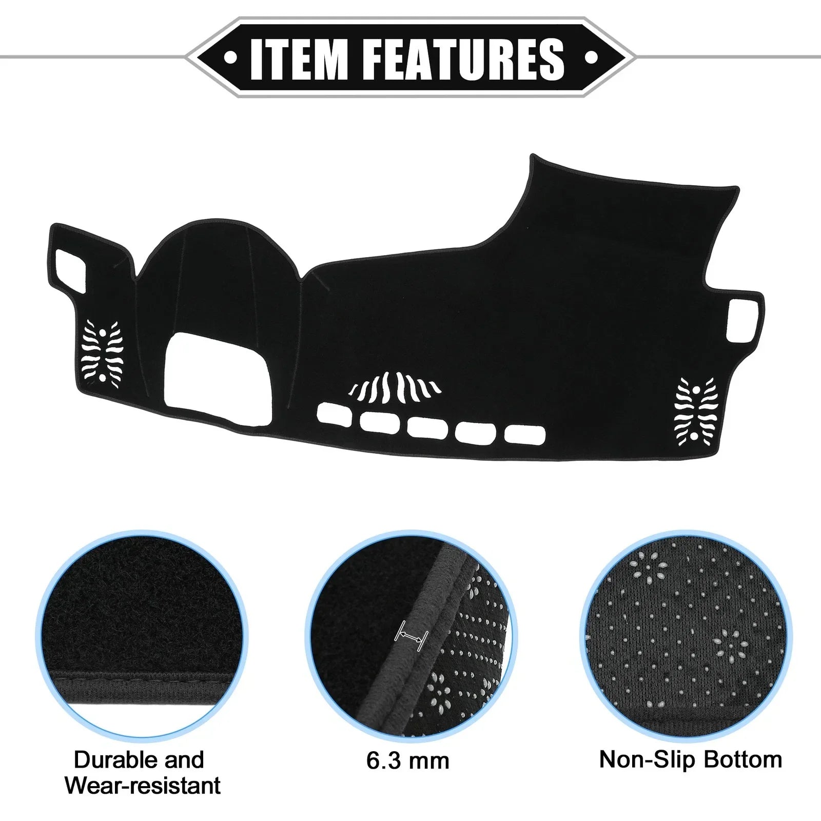 Dashboard Dash Cover Mat for Lexus NX 2nd Gen NX250 NX350 NX450h (2022-2023)