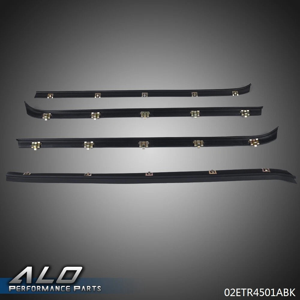 Window Sweep Felt Weatherstrip Seal Kit for Chevy GMC Pickup (1981–1991)