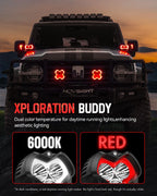 2X LED Pod Work Lights for Jeep Truck SUV (3"/4.5")