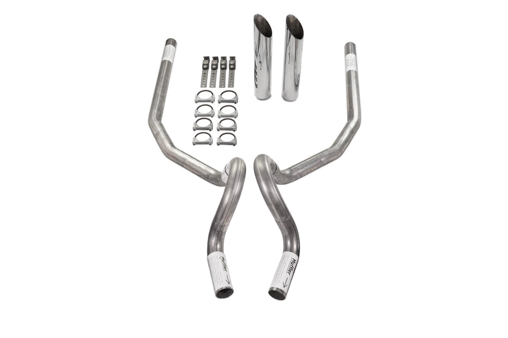 2.5" Dual Exhaust Kit for GM G Body (1978–1988) Rear Exit SW Tip