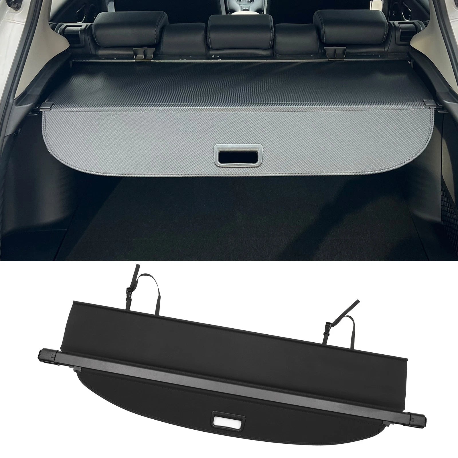 Retractable Cargo Cover for Nissan Murano (2015–2024) Gloss Black