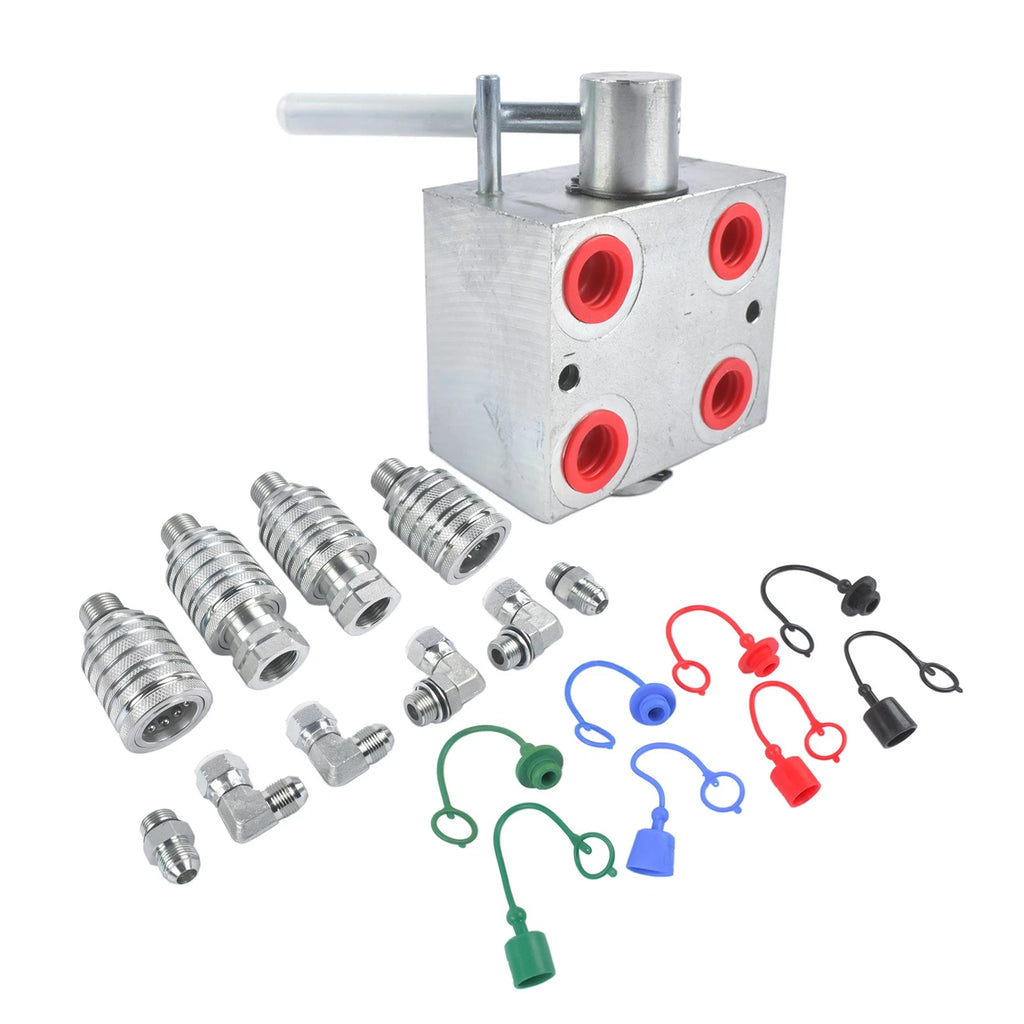 Hydraulic Multiplier Valve for Tractor (Manual Control, 20 GPM, 3000 PSI)