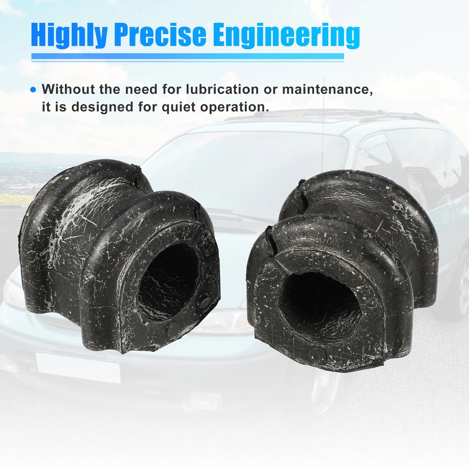 2X Suspension Stabilizer Bar Bushings for Hyundai Santa Fe (2007–2012)