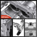 6X Front Brake Caliper & Ceramic Brake Pad for Ford F-150 (2005–2008)