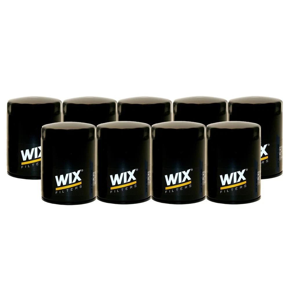 Set of 9 Engine Oil Filters for Audi Chrysler Dodge Ford Jeep LR Mazda
