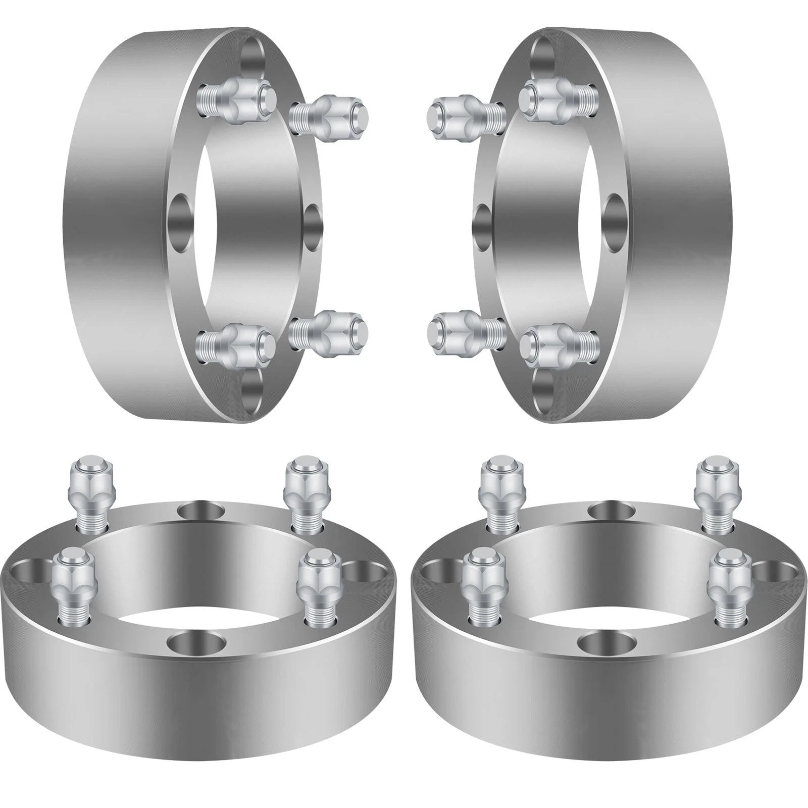 Set of 4 Wheel Spacers 2" for Polaris Ranger RZR (2013–2015)