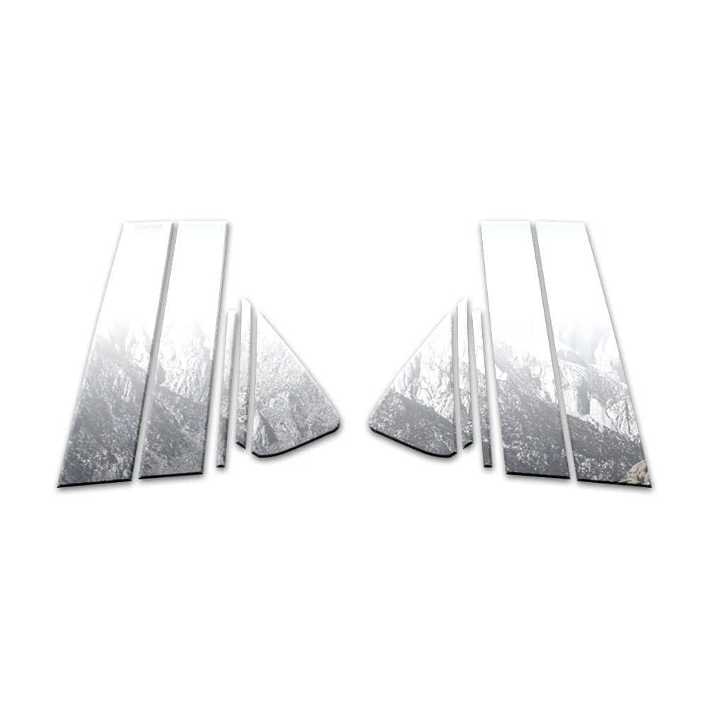 Diamond Grade 10pc Stainless Steel Pillar Post Covers for 2016-2019 Chevy Volt