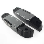 CNC Aluminum Grey Rear Passenger Foot Pegs for BMW S1000RR (2009-2023)