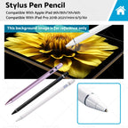 Stylus Pen for Apple iPad 6th-9th Gen & Pro (2018-2021)