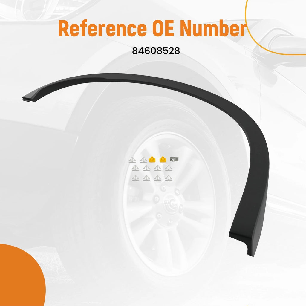 Fender Flare Trim Right Rear for Chevy Blazer L LT (2019–2022) 84608528