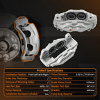 Front Brake Calipers L+R for Toyota Tundra (2007–2016) 193275 193274