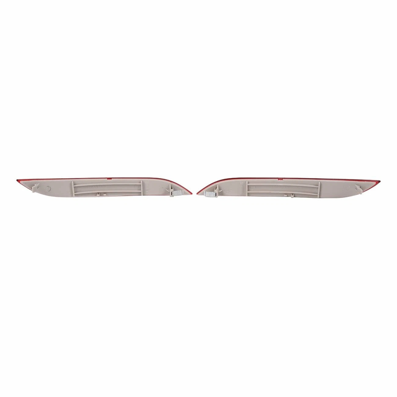 Set of 2 Rear Bumper Reflector Lights for BMW 525i 530i 545i 550i (2001–2010)