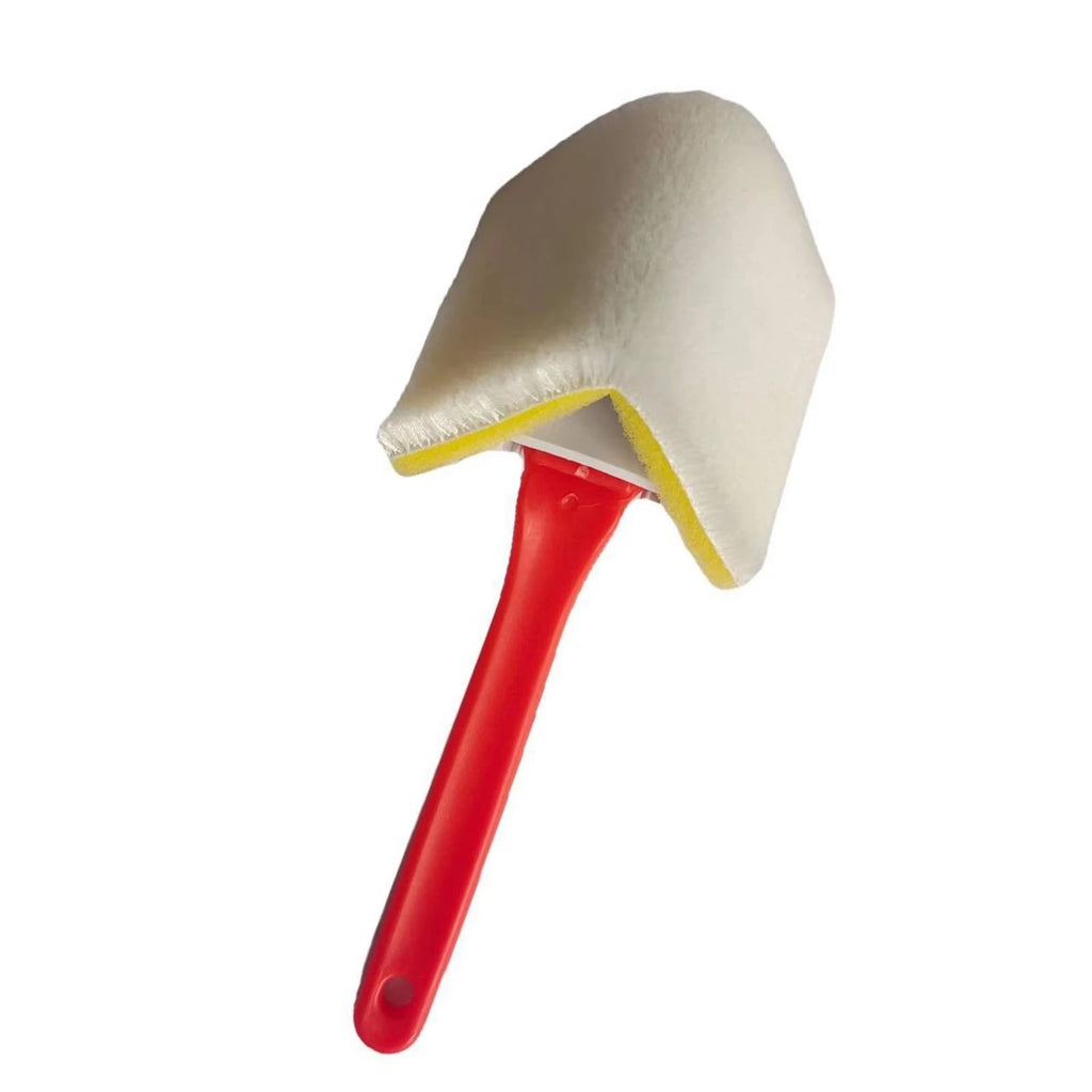 2X 1 Inch Nylon Bristle Paint Brush for Wall Edges and Corners
