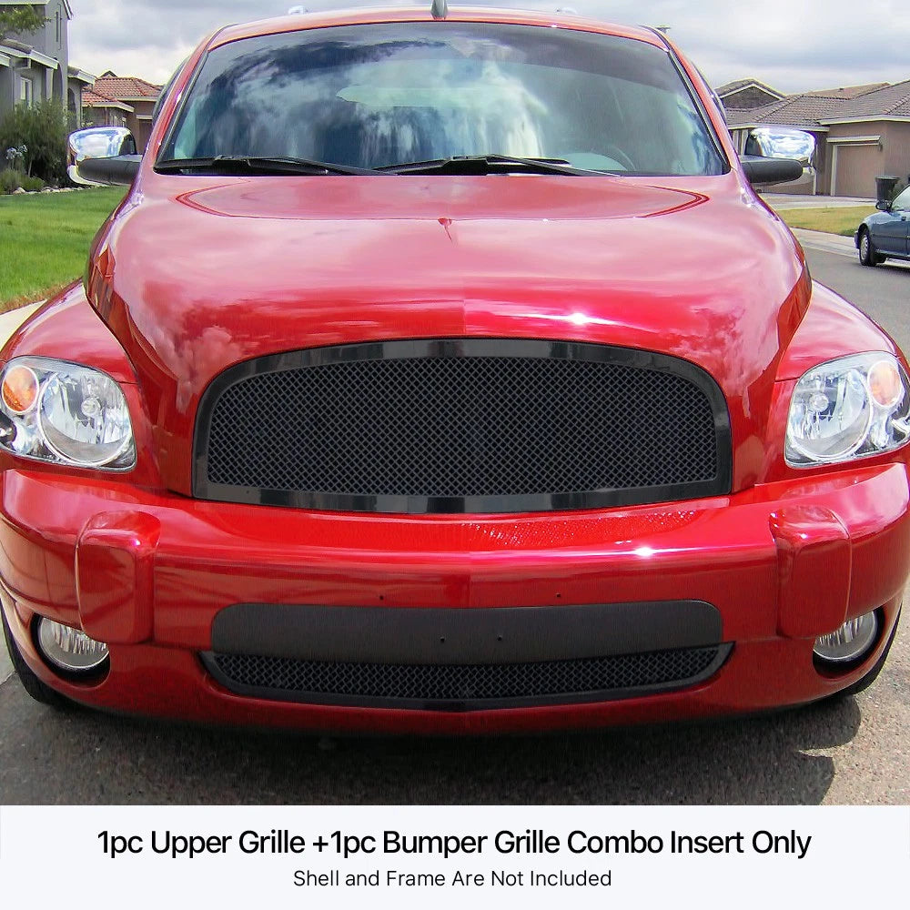 Stainless Steel Black Mesh Grille Insert for Chevy HHR (2006-2011)