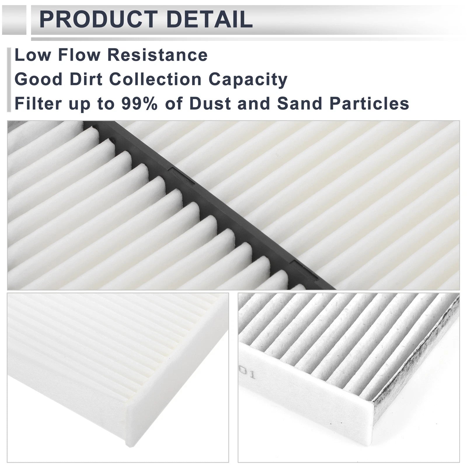 Engine Cabin Air Filter Combo No. 1722051BH00 for Honda HR-V (2016–2022)