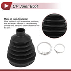 Outer CV Joint Boot Kit with Clamps for Honda CR-V (1999–2006) No.44018S9A000