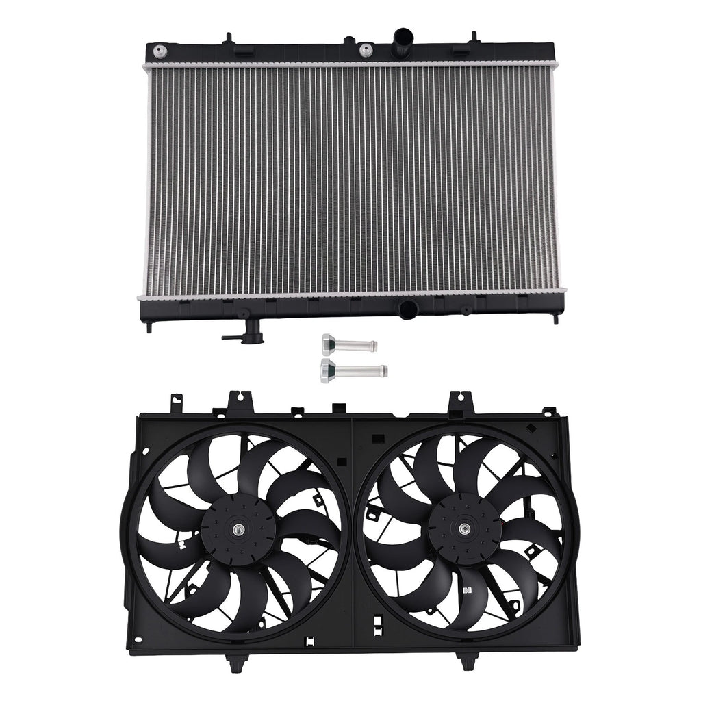 Radiator and Cooling Fan for Nissan Rogue (2014–2020)