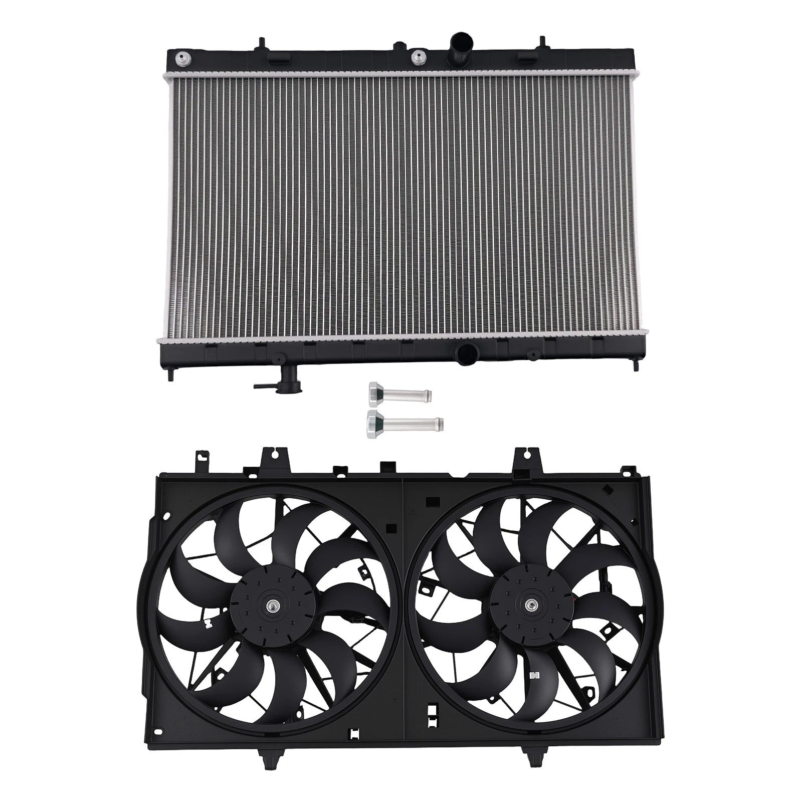 Radiator and Cooling Fan for Nissan Rogue (2014–2020)