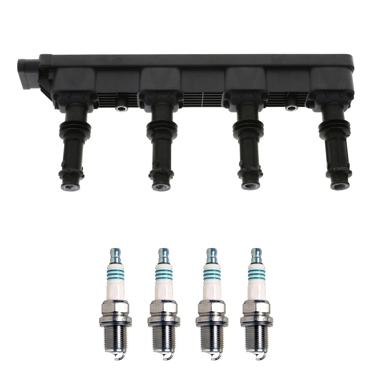 Ignition Coil & Iridium Spark Plug Kit for Audi A4, Q3 (2010–2020)