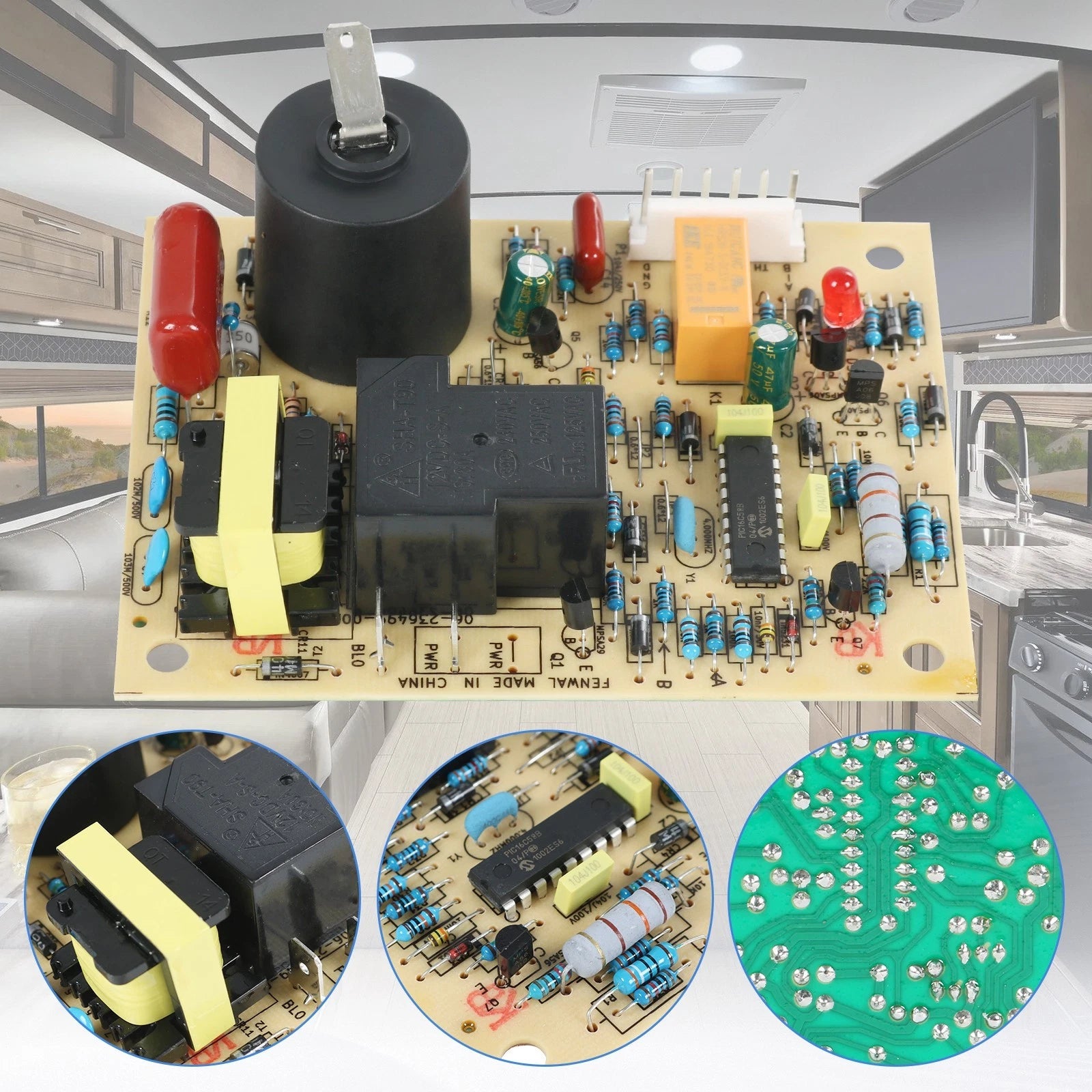 Ignition Control Circuit Board for Atwood & Dometic RV Furnaces