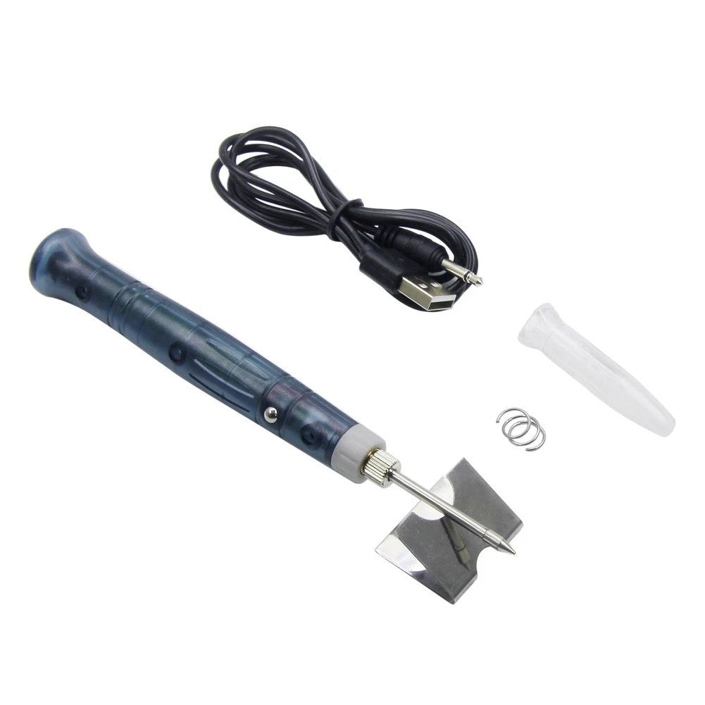 5V USB Electric Soldering Iron Tool with Indicator Light