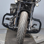 Mustache Engine Guard Highway Crash Bar for Harley Softail Fatboy (2000–2017)
