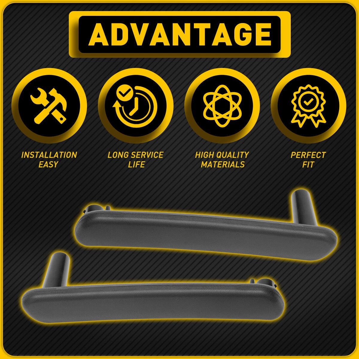 Interior Pull Door Handle Set for Mitsubishi Eclipse (2006–2012)