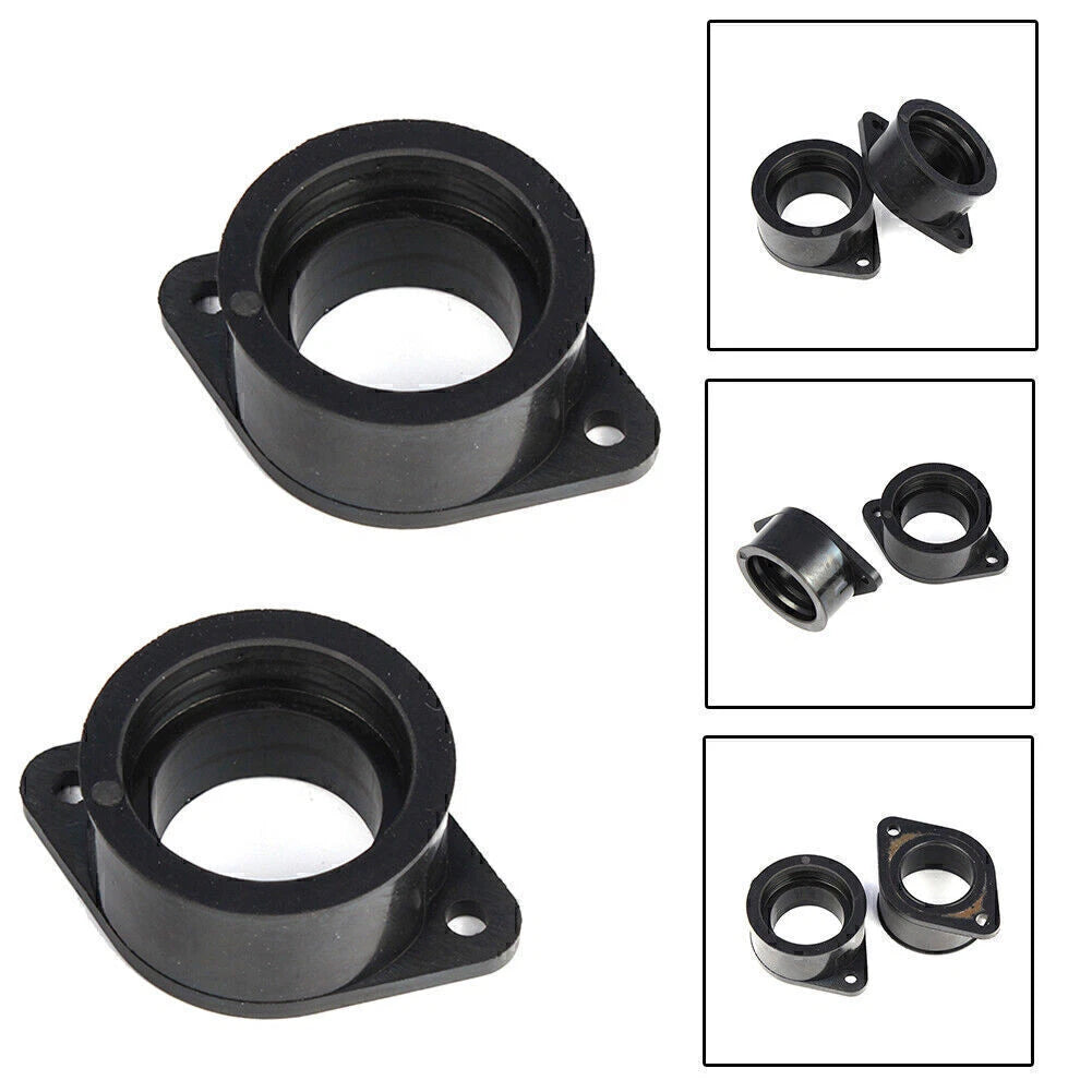2X Carburetor Insulator Intake Boot Set 16065-1027 for Kawasaki KZ440 (1980–1983)