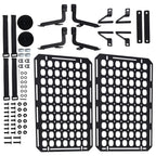 Bed Storage Panel Rack for Ford Ranger (2019–2024) Steel Molle Black