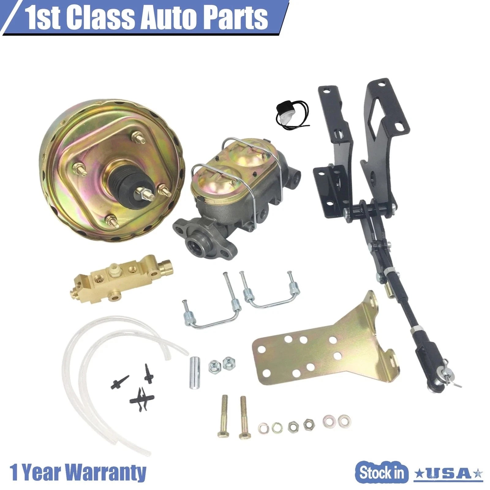 Dual Power Brake Booster Conversion Kit for Chevrolet C10 (1972)