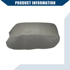 Center Console Armrest Covers for Nissan Maxima (2009–2014) Faux Leather Gray