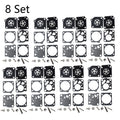 Set of 8 Carburetor Gasket Kit for McCulloch SP40 PM 310 320 330 (No Years)