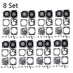 Set of 8 Carburetor Gasket Kit for McCulloch SP40 PM 310 320 330 (No Years)
