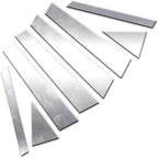 Luxury FX Polished Pillar Post Trim 8pc for Kia Seltos (2021–2023)