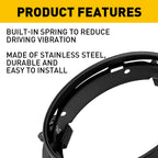 7" LED Headlight Mounting Ring Bracket for Harley Touring