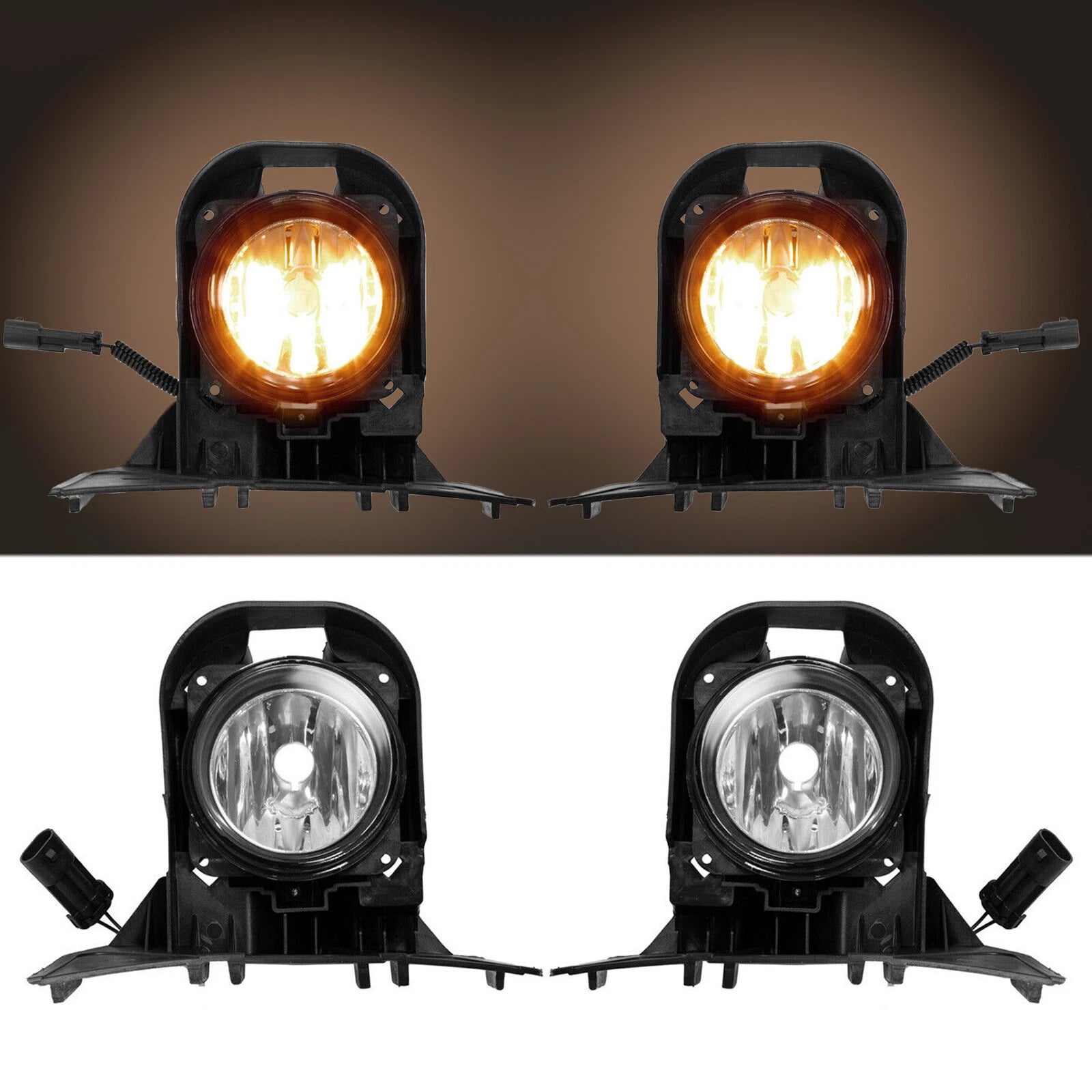 Fog Lights for Ford F-150 (2000–2004) - Right & Left with Bulbs