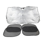 4pcs Windshield Sun Shade Umbrella Front Visor for Car