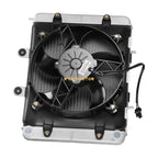 Aluminum Radiator & Cooling Fan for Polaris Sportsman 700 800 EFI (2004–2014)