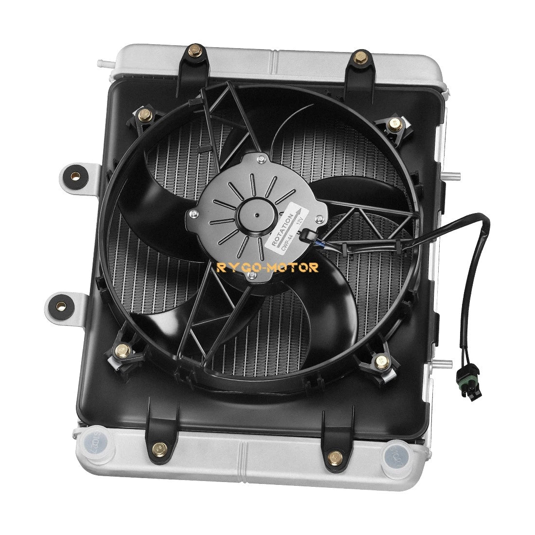 Aluminum Radiator & Cooling Fan for Polaris Sportsman 700 800 EFI (2004–2014)