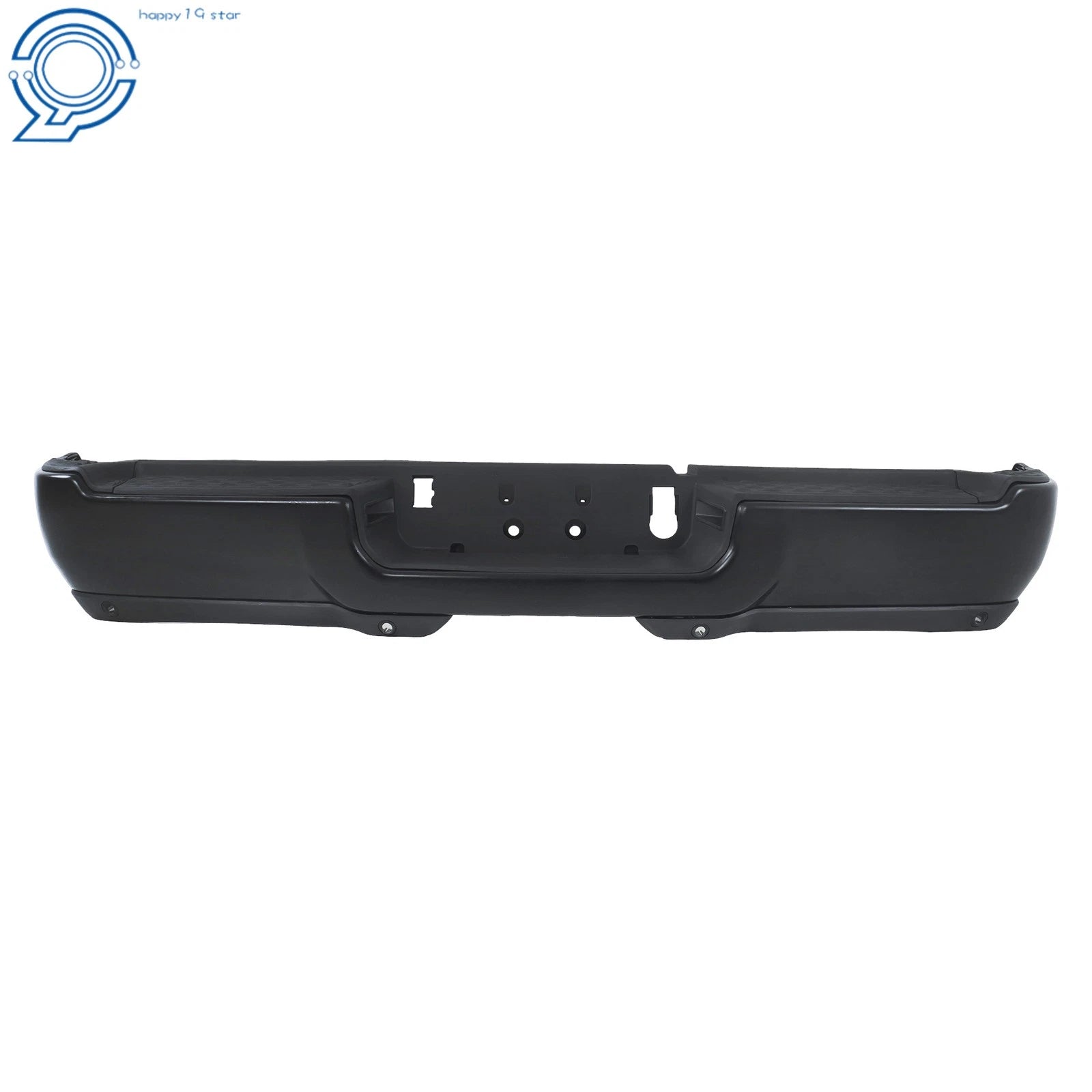 Rear Step Bumper Assembly for RAM 2500 3500 (2019-2024) Steel Black