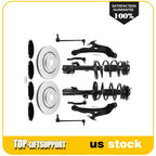 Front Complete Struts and Upper Control Arm for Ford F-150 2WD (2009–2013)