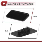 Front Left Washer Nozzle Cover Cap for Subaru Outback (2010–2012) Black