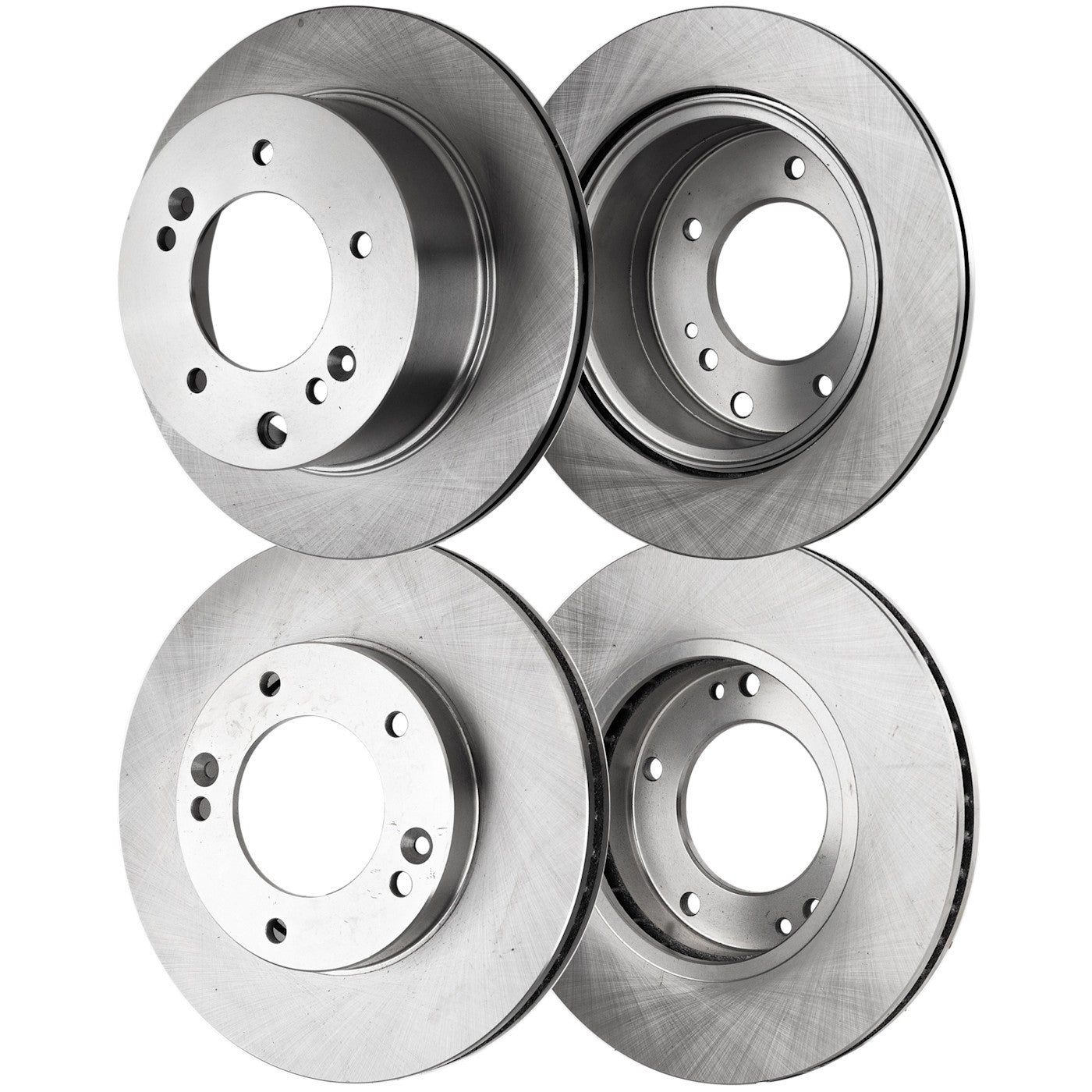 Front and Rear Disc Brake Rotors for Kia Sorento (2003–2006)
