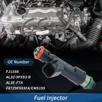 1 Pc Fuel Injector No.FJ1166/AL3Z-9F593-B for Ford F-150 (2010–2014)