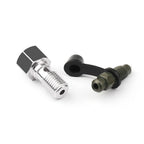 M10 X 1.25mm Brake Bleeder Nipple Caliper Bleed Screw for Motorcycle Car