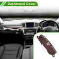 Dashboard Cover for Mercedes-Benz ML-Class (2014) Dash Mat Carpet Brown