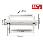 Scuba Diving Weight Belt Slide Keeper for Marine Grade Stainless Steel