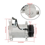 AC Compressor with Clutch for Chevrolet Suburban 1500 (2000–2009)