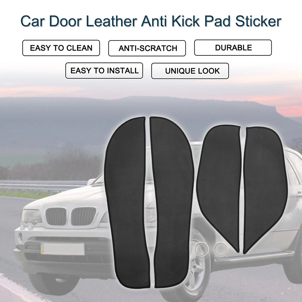 Set of 1 Car Door Leather Anti Kick Pad Sticker for BMW X5 (2014–2018)